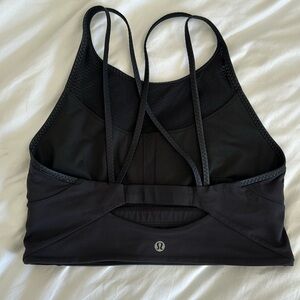 Used Lululemon bra top with mesh